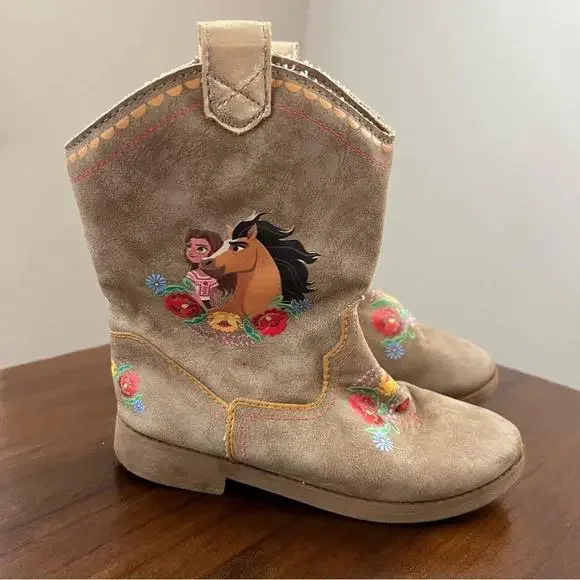 Dreamworks Spirit Cowgirl Cowboy Boots Size 12 Dreamworks